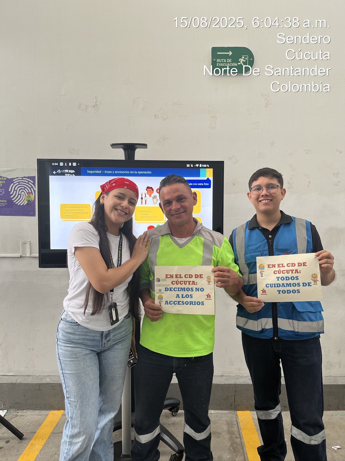 Evidencia de capacitación